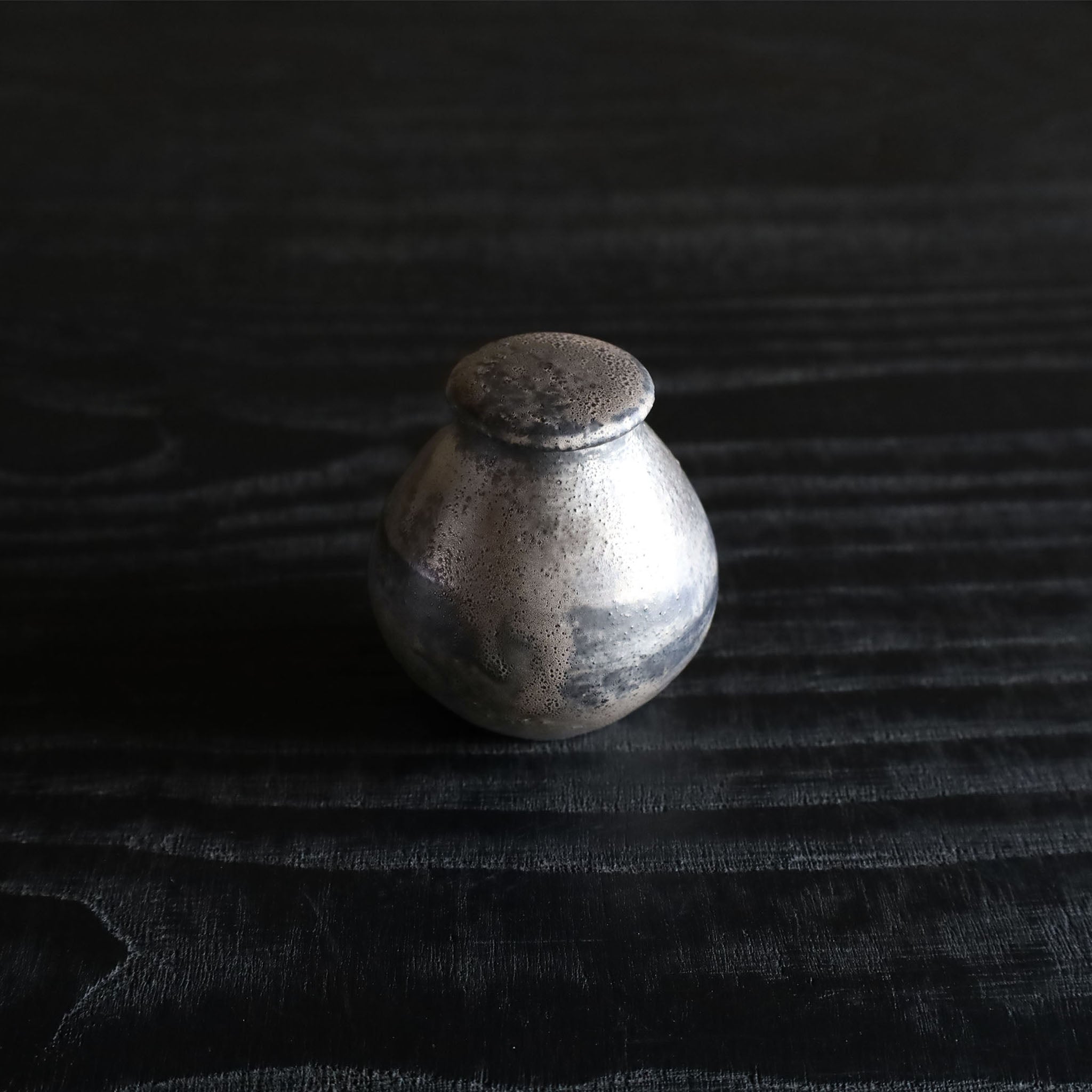 Atsushi Funakushi Tea Caddy - Silver