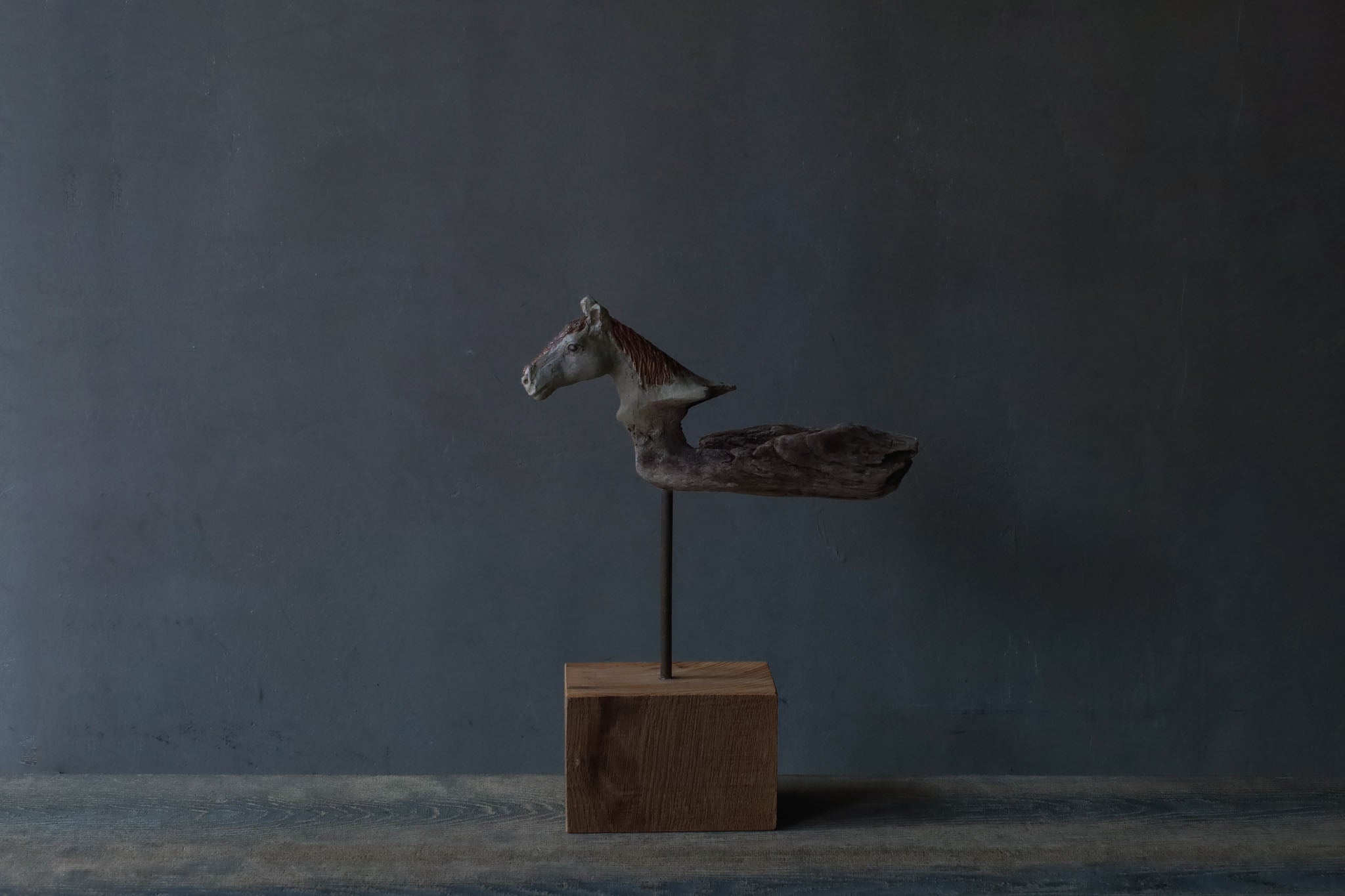 Norihisa Mizuta / Brass and Driftwood Horse B