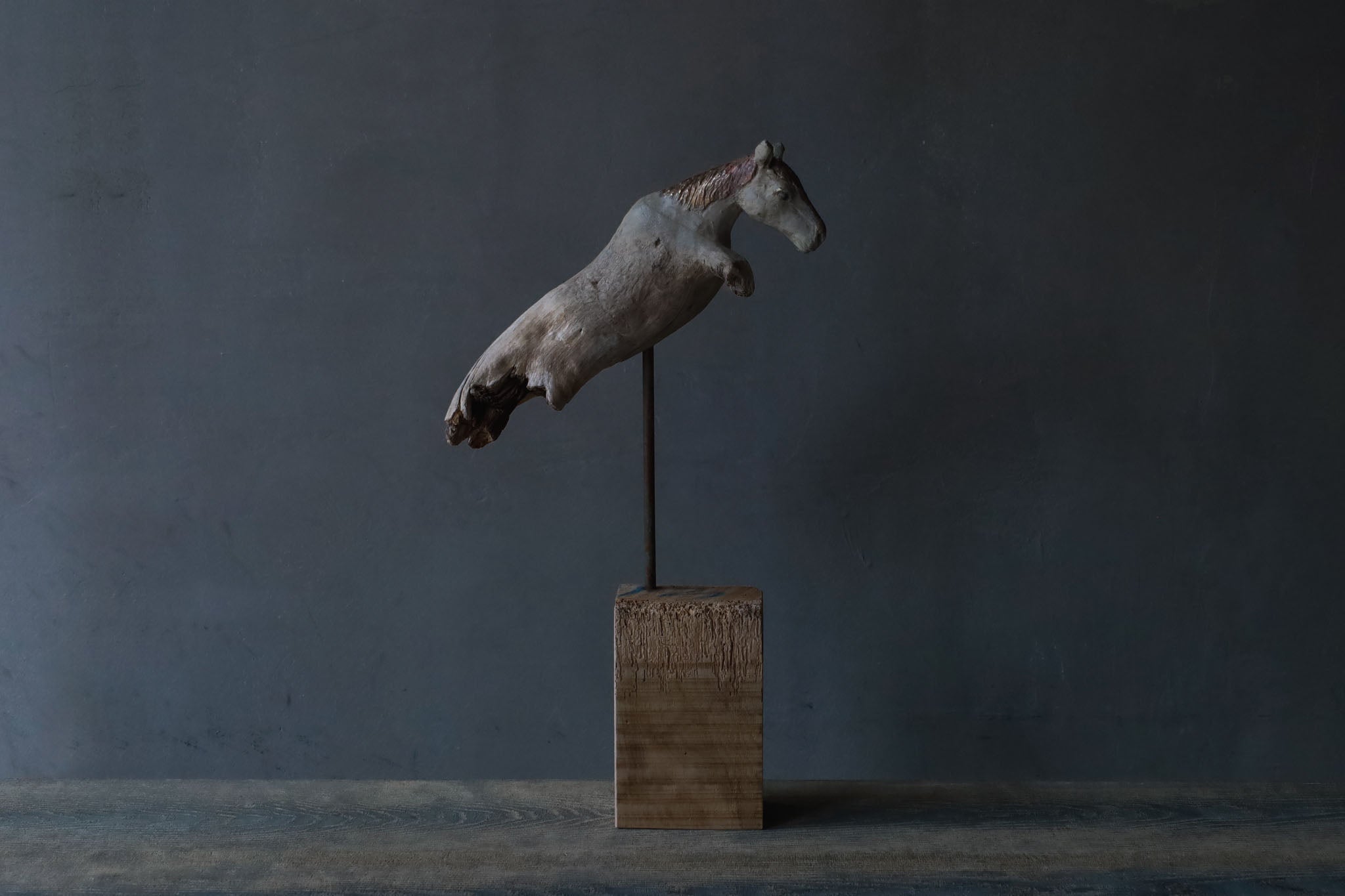 Norihisa Mizuta / Brass and Driftwood Horse C