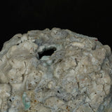 25-10S 池田優子 白磁 岩肌花器-9