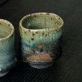 25-10S 陶器工房壹 灰釉徳利セット