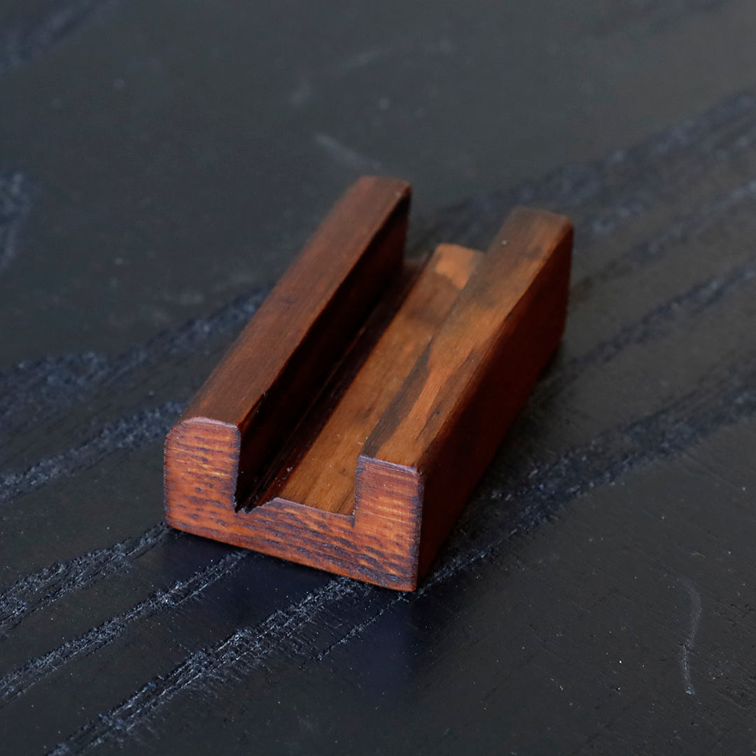25-10S 高野竹工 古材 箸置 大