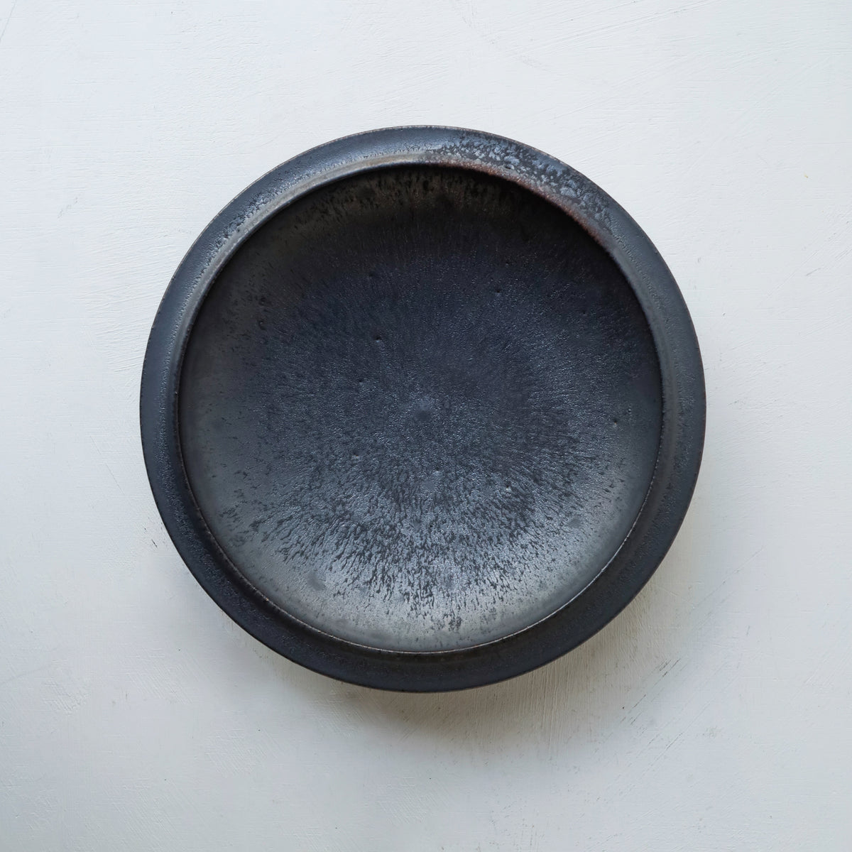 Atsushi Funakushi Round Plate White