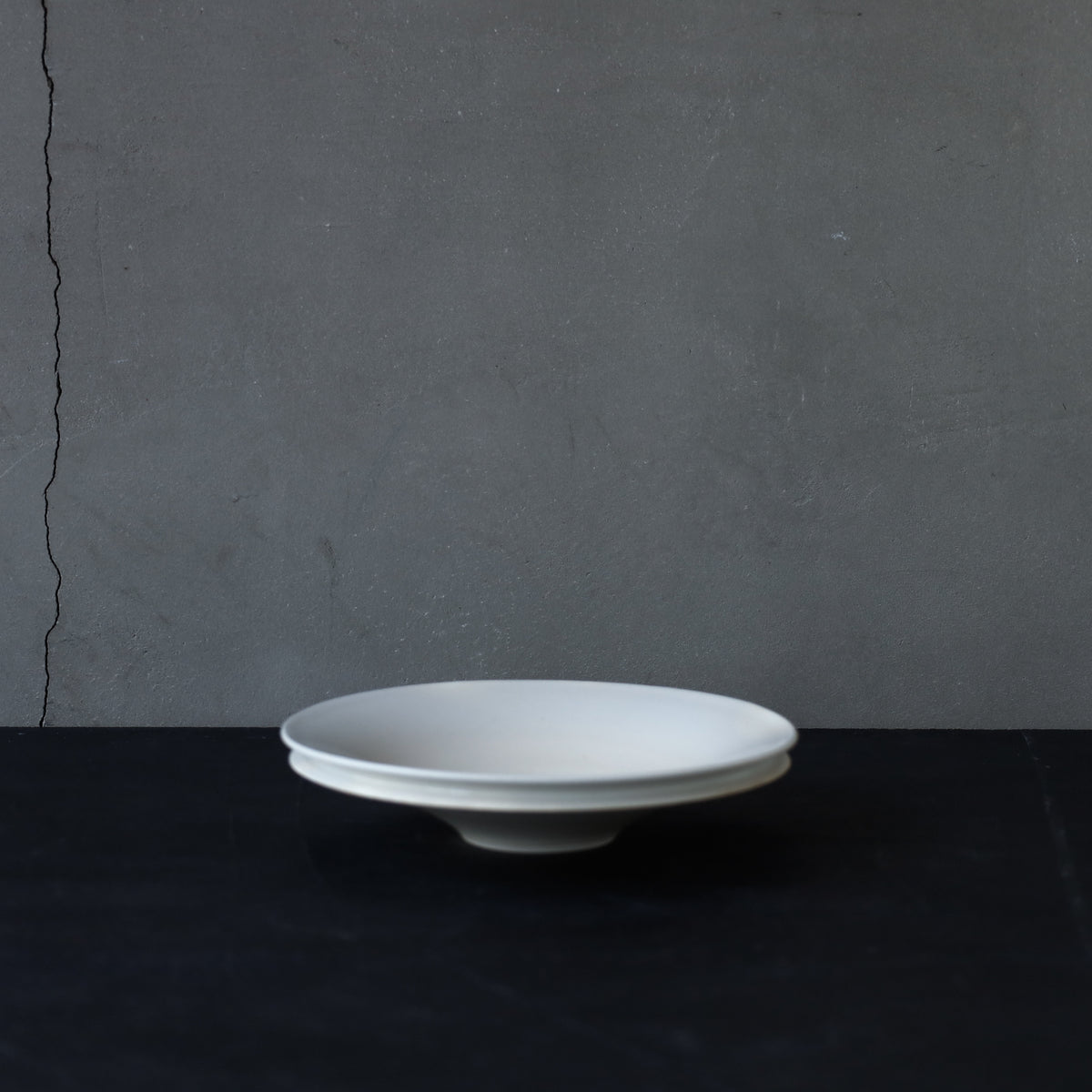 ●26-HN-25 Double Lip Plate M White