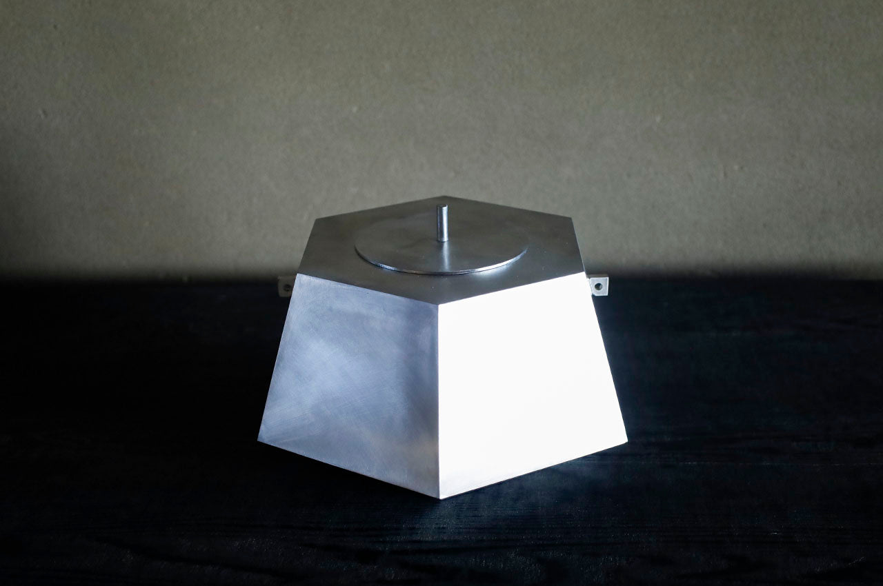 竹俣勇壱 六角茶釜 ステンレス