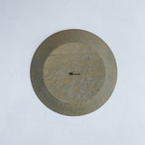 浮様 丸皿 240 鼠