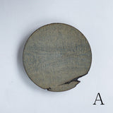 浮様 丸皿 240 鼠 鎹