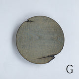 浮様 丸皿 240 鼠 鎹