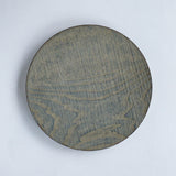 浮様 丸皿 280 鼠