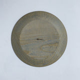浮様 丸皿 280 鼠