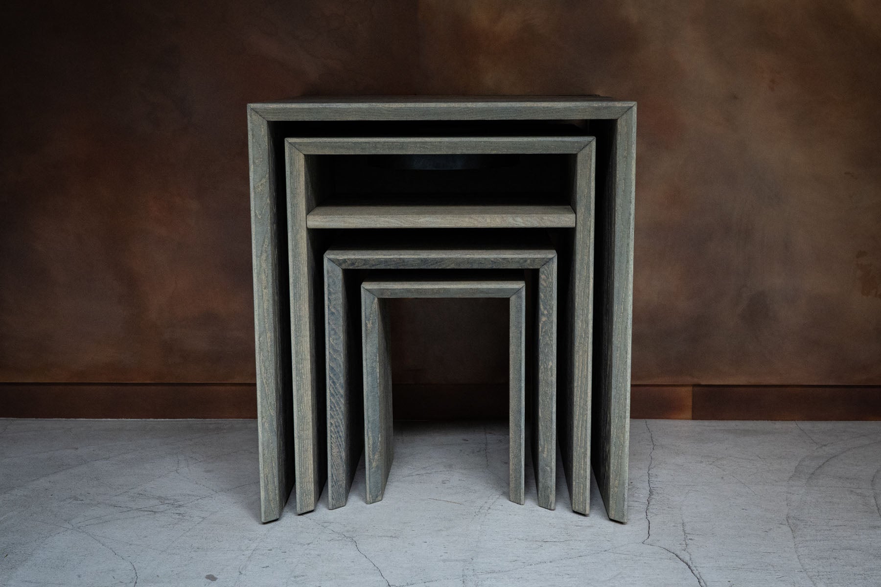 Fuyou Ryurei-joku 4-piece Set (a set of tea service tables and chairs)