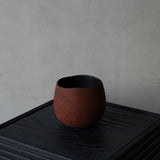 25-10S 藤本健 錆漆 椀 赤