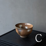 25-10S 由起子窯 茜唐津 碗