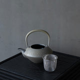 25-10S 空間鋳造 急須 A-Daiya Greige