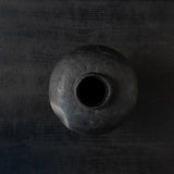 25-10S 寺田鉄平 炭化焼締 瓶子