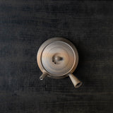 25-10S 陽景窯 窯変焼〆平算盤 珠型 茶注