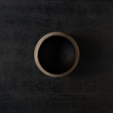 25-10S 藤本健 錆漆 椀 白