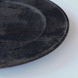 浮様リム皿 280 黒