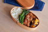 ◆Ryobian - Oval "Magewappa" Lunch Box (Medium, Gift Wrap)