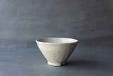 ●22-TM17 Osamu Makiya Kohiki with Black Spots bowl(Large)
