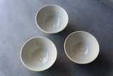 ●22-TM17 Osamu Makiya Kohiki with Black Spots bowl(Large)