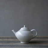 ●22-TS22 白釉 後手ポット