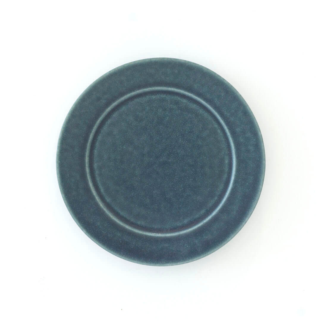 Yuichi Murakami Ramekin Saucer L "Kosui" (Lake Blue)