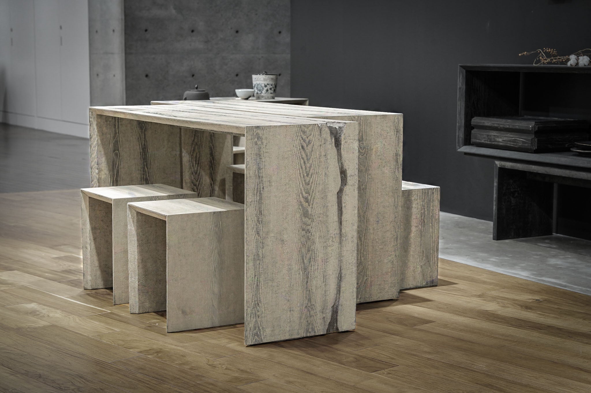 浮様 Mスツール 350×350×400