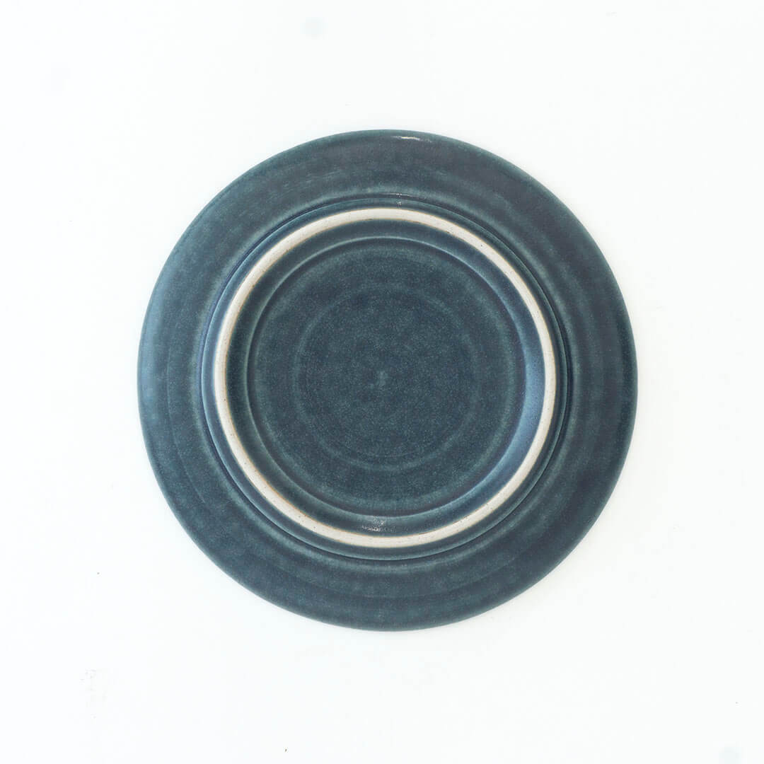 Yuichi Murakami Ramekin Saucer L "Kosui" (Lake Blue)