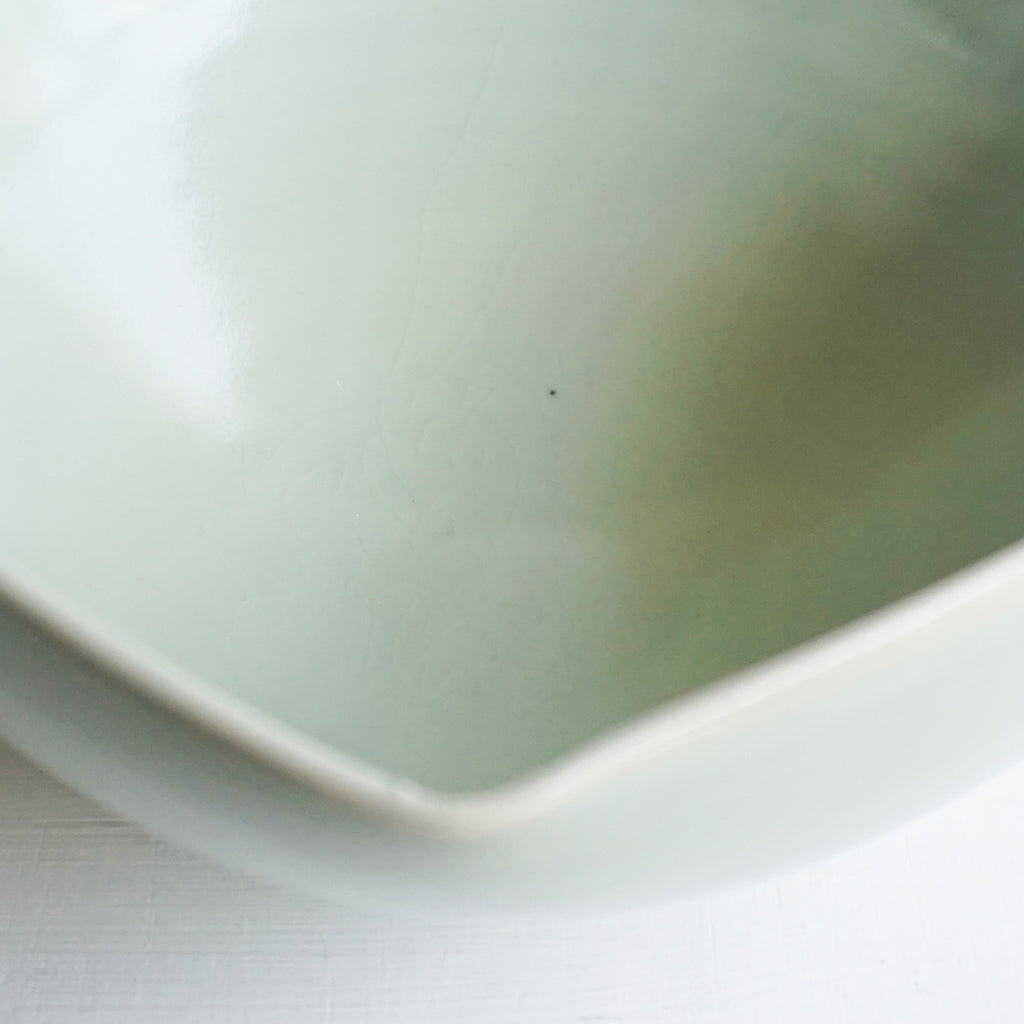 中里花子　緑青磁 鉢 中里花子 Almond Bowl M 緑青磁 – 雨晴/AMAHARE