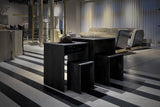 Fuyou Ryurei-joku 4-piece Set (a set of tea service tables and chairs)