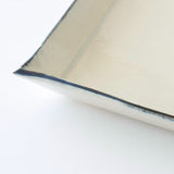 中里花子 四方皿 ブルー皮鯨