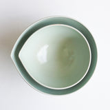 Almond Bowl S Sage Celadon