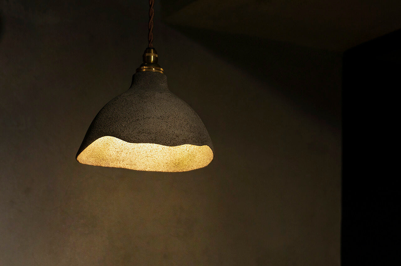 22-KF⑦ Lamp Shade Sabi-Urushi