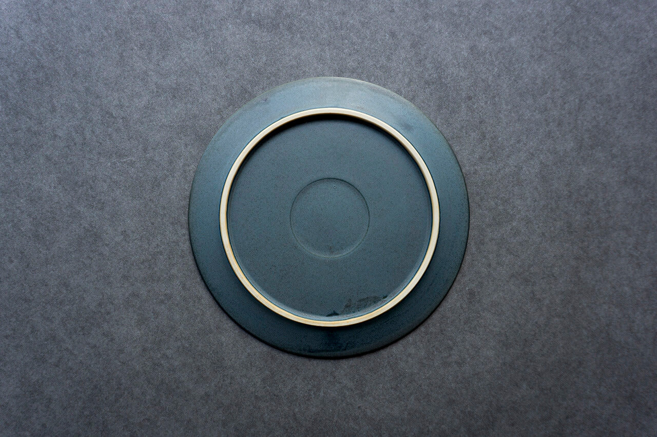 安藤由香 7寸皿 フラットリム なし NV