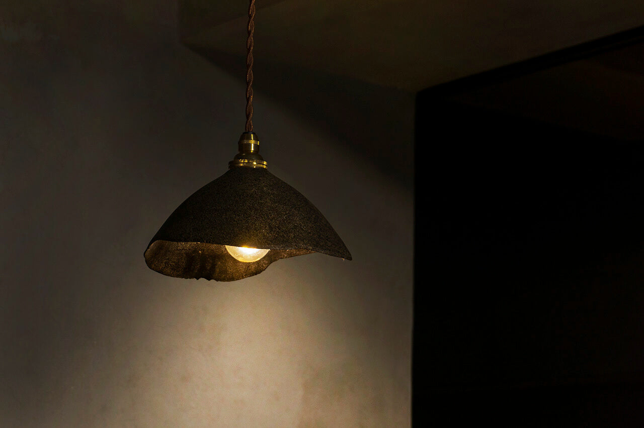 25-KF⑨ Lamp Shade Sabi-Urushi