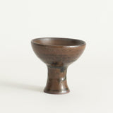 窯変黒唐津高杯 B