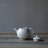 ●22-TS19 白釉 茶壺 B
