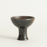 窯変黒唐津高杯 B