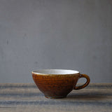 ●22-TS40 あめ釉 スープカップ A