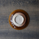 ●22-TS42 あめ釉 ソーサー6寸皿 C