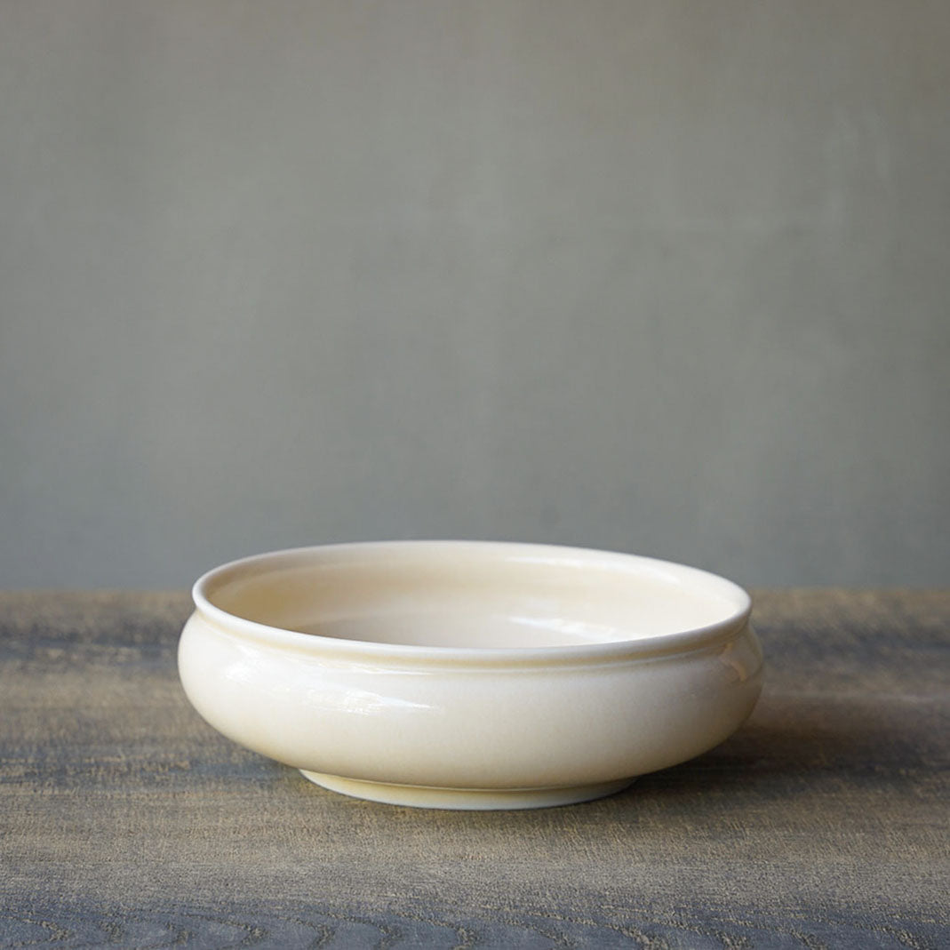 Yuichi Murakami Light beige Celadon Namasu Plate