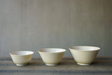 Light beige Celadon Large Bowl "Makai"