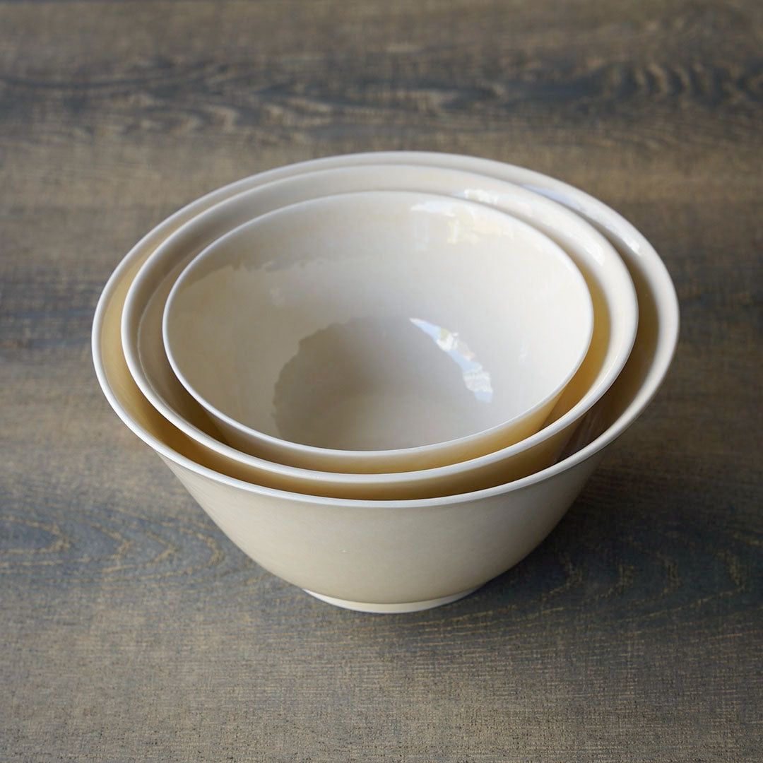 Light beige Celadon Small Bowl "Makai"