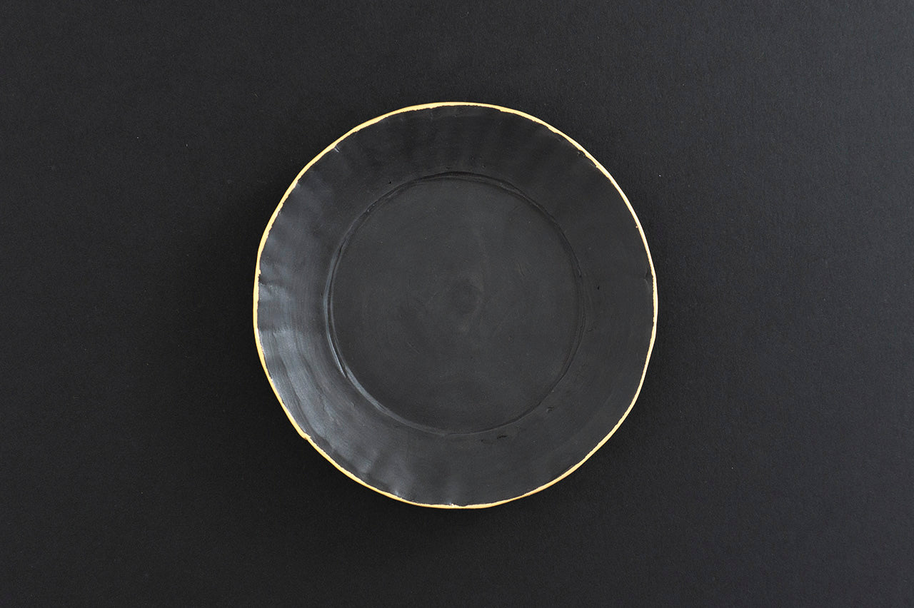 Teppei Terada - KUROgane PLATE WITH RIM 180