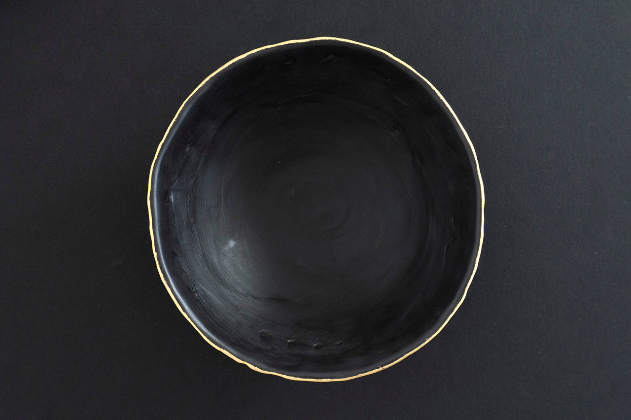 Teppei Terada - KUROgane TALL BOWL 180