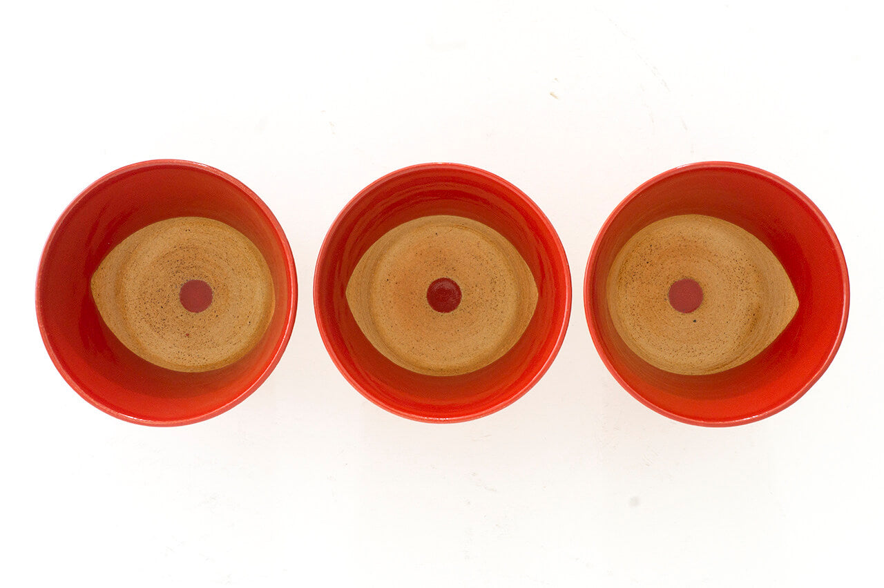 陶器工房壹 mintama カップ レッド