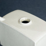 Toubou Makiya Sake Vessel Cube White