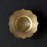 Yuichi Takemata 茶托 輪花/真鍮