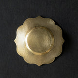 Yuichi Takemata 茶托 輪花/真鍮